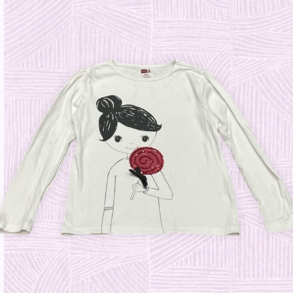 Crazy 8 girl’s long sleeve shirt